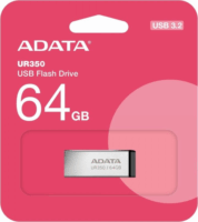 ADATA UR350 USB 3.2 64GB Pendrive - Ezüst/Fekete