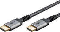 Goobay 65264 DisplayPort 1.4 - DisplayPort 1.4 Kábel 1m - Szürke