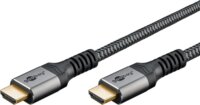 Goobay 64999 Ultra High Speed HDMI 2.1 - HDMI 2.1 Kábel 0.5m - Szürke
