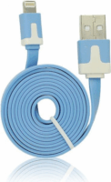 BlueStar BS201720 USB Type-A apa - Lightning apa Adat és töltő kábel - Kék (1m)