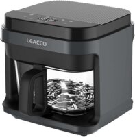 Leacco AF018 Forrólevegős sütő - Fekete