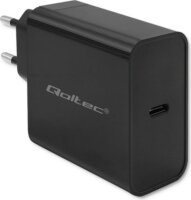 Qoltec 52379 Super Quick 1x USB Type-C Hálózati töltő - Fekete (65W)