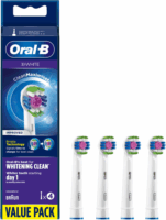 Oral-B 3D RElektromos fogkefe Pótfej - Fehér (4db)