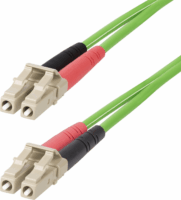 Startech LCLCL-10M-OM5-FIBER optikai patch kábel LC Duplex 10m - Zöld