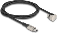 Delock 88159 USB-C apa - USB-C apa 2.0 Adat és töltő kábel - Fekete (1m)