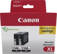 Canon PGI-2500XL Eredeti Tintapatron Twin Pack Fekete