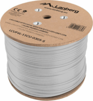 Lanberg U/FTP CAT6a Installációs kábel 305m - Szürke