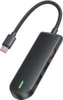 Mcdodo HU-1430 USB Type-A 3.0/2.0 HUB + Kártyaolvasó (4 port)
