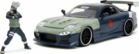 Jada Toys 93 Mazda RX-7 autó Naruto figurával - Kék