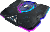 FroggieX FX-PC-P1-BL NitroCooling 17" Laptop Hütőpad - Fekete