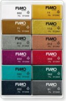 Staedtler FIMO Effect Glitteres szinező anyag 12x25g - Vegyes színek