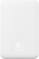 Baseus Magnetic Mini Powerbank 5000mAh (3A / 5-9V) - Fehér