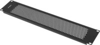 Lanberg AK-1412-B 19" Perforált 2U üres panel
