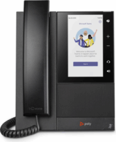 HP Poly CCX 505 Microsoft Teams VoIP Telefon - Fekete