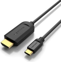 Vention CGUBH USB-C - HDMI 1.4 Kábel 2m - Fekete