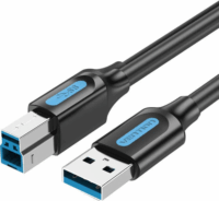 Vention COOBG USB-A apa - USB-B apa 3.0 Nyomtató kábel - Fekete (1.5m)