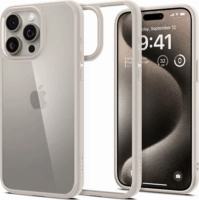 Spigen Ultra Hybrid Apple iPhone 15 Pro Tok - Átlátszó/Fehér