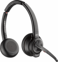 HP Poly Savi 8220 Wireless Headset - Fekete