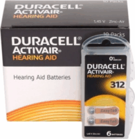 Duracell 312 A312 Hallókészülék elem (6db/csomag)