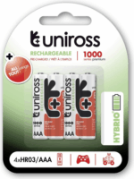 Uniross UH4AAA1000 AAA NiMH Akkumulátor 1000mAh (4db/csomag)