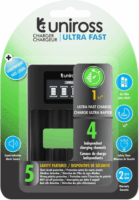 Uniross UCU005 Ultra 4x AA/AAA Akkumulátor töltő