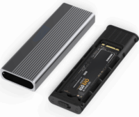 nBase ES-80ANU32G1G M.2 USB 3.2 Külső SSD ház - Szürke