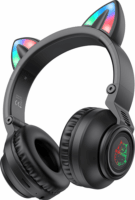 Borofone BO18 Cicafüles Wireless fejhallgató - Fekete
