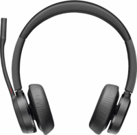 HP Poly Voyager 4320-M Microsoft Teams (USB Type-A) Wireless Headset + BT700 - Fekete