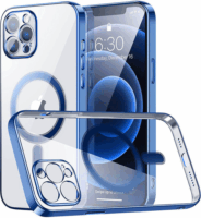 Fusion MagSafe Electroplate Apple iPhone 15 Pro Max Tok - Kék
