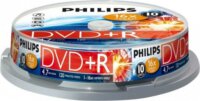 Philips DVD+R Egyszer Írható DVD Lemez (10db/cs)
