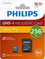 Philips 256GB Ultra Pro microSDXC UHS-I CL10 A1 Memóriakártya + Adapter