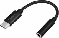 LogiLink UA0398 USB-C apa - 3.5mm Jack anya Adapter