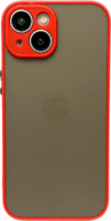 Cellect Apple iPhone 15 Műanyag Tok - Piros/Fekete