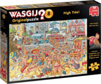 Jumbo 81925 Wasgij Original 8 - Dagály Strand 1000 darabos Kreatív Puzzle