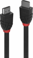 Lindy 36770 Anthra Line HDMI 2.1 - HDMI 2.1 Kábel 0.5m - Fekete