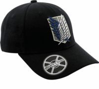 ABYstyle Attack on Titan "Scout Symbol" snapback sapka - Fekete