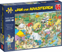 Jumbo Jan van Haasteren Kemping az erdőben - 2000 darabos puzzle
