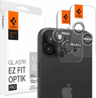 Spigen Glas.tR EZ Fit Optik Pro Apple iPhone 15/ iPhone 15 Plus Kamera védő üveg (2db)