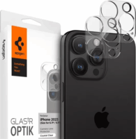 Spigen Glas.tR EZ Fit Optik Pro Apple iPhone 15 Pro/ iPhone 15 Pro Max Kamera védő üveg (2db)