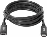 Club3D CAC-1529 USB-C apa - USB-C anya 3.2 Gen 1 Hosszabbító kábel - Fekete (2m)