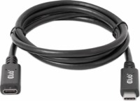Club3D CAC-1531 USB-C apa - USB-C anya 3.2 Gen 1 Hosszabbító kábel - Fekete (1m)