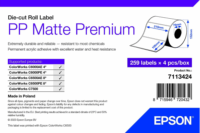 Epson 7113424 210 x 105 mm Öntapadós Címke tintasugaras nyomtathatóhoz (4x 259 címke / csomag)