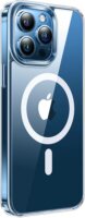 Torras Diamond Apple iPhone 15 Pro MagSafe Szilikon Tok - Átlátszó