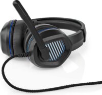 Nedis GHST410BK Vezetékes Gaming Headset - Fekete