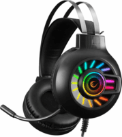 Rampage RM-K44 Zengibar Vezetékes Gaming Headset - Fekete