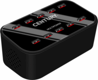 Century Multipower 10x USB Hálózati töltőállomás - Fekete (100W)