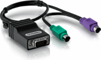 TRENDnet TK-CAT5P PS/2 - VGA KVM kábel - 0.4m