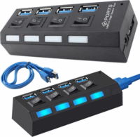 Goodbuy GB4USB3WBBK USB Type-A 3.0 HUB (4 port)