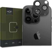 HOFI FullCam Pro+ Apple iPhone 15 Pro / 15 Pro Max kamera védő üveg - Fekete
