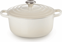 Le Creuset Signature 22cm Öntöttvas főzőedény - Fehér